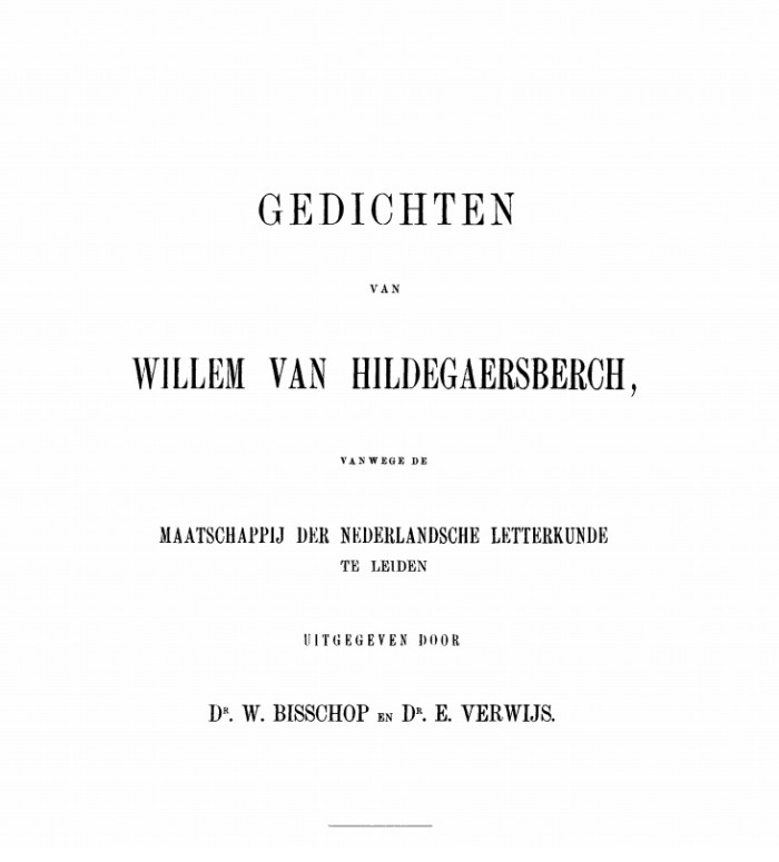 Willem van Hildegaersberch