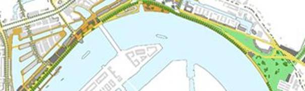 groene wandelroute langs de maas naar de Oude Plantage