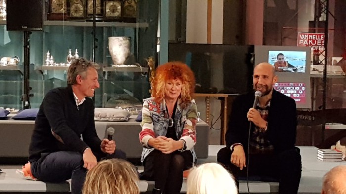 Vlnr: Patrick van de Klooster, Carrie en Abdelkader Benali